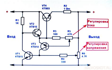 индикаторы тока и напряжения на сетодиодах схема